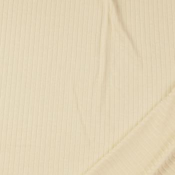 Rippenjersey - uni, natur